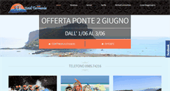 Desktop Screenshot of hotelgermaniapraia.it